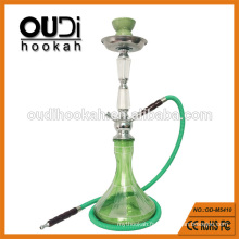 Une belle trousse de cristal un tuyau en cuir de verre hookah shisha